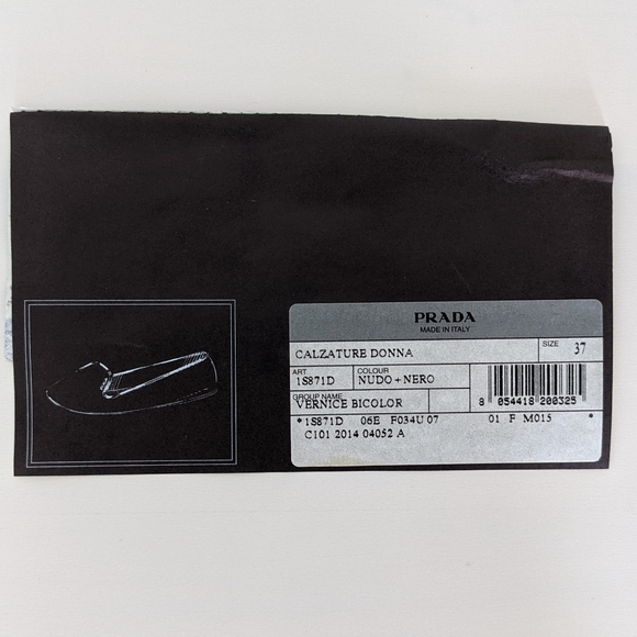 Prada Calzature Donna flats in nude Vernice - Picture 6 of 6